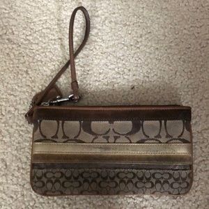 Coach wristlet